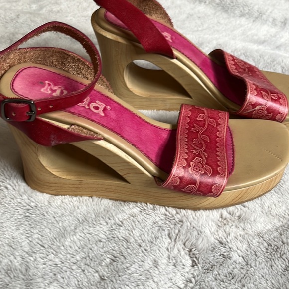 Mudd pink wedges - Picture 2 of 5